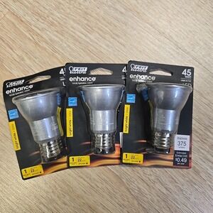 3PK FEIT Electric PAR16 E26 Bright White 3000K 45W Dimmable